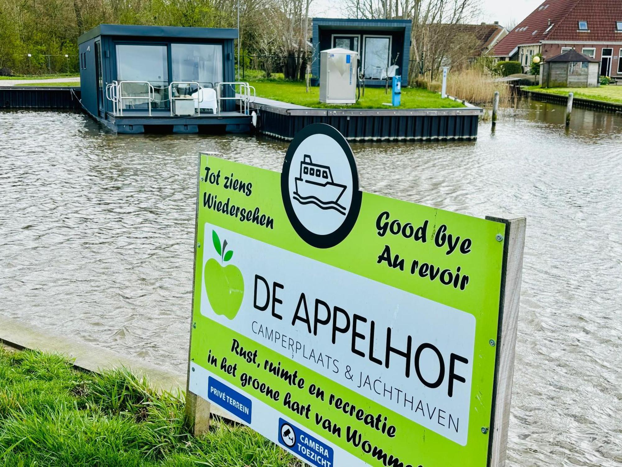 Uniek Overnachten In Een Tiny House Op De Appelhof Wommels ภายนอก รูปภาพ